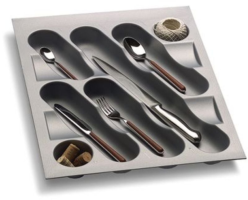 Alveus PE organizér 49x39x4 cm sivá 1090348
