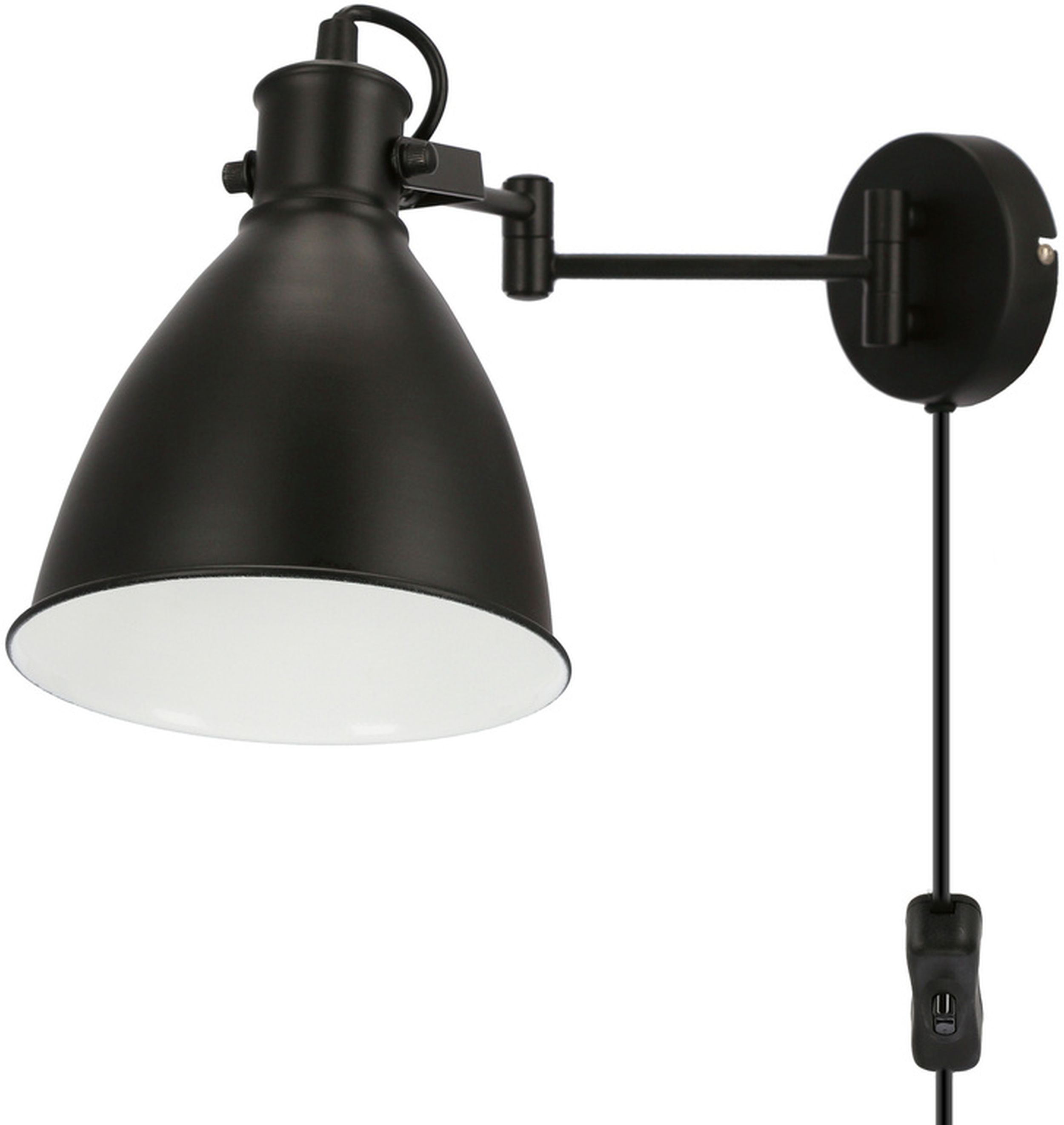 Candellux Espera nástenná lampa 1x40 W biela 21-85238