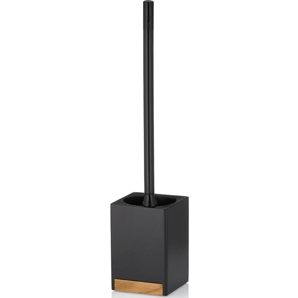 Kela Cube toaletná kefa postavené čierna-hnedá 23690