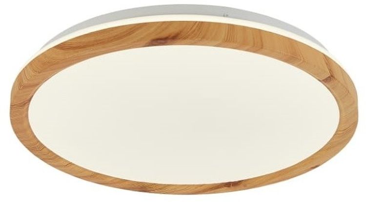 Ledea Kato stropné svietidlo 1x32 W biela-drevená 50333115