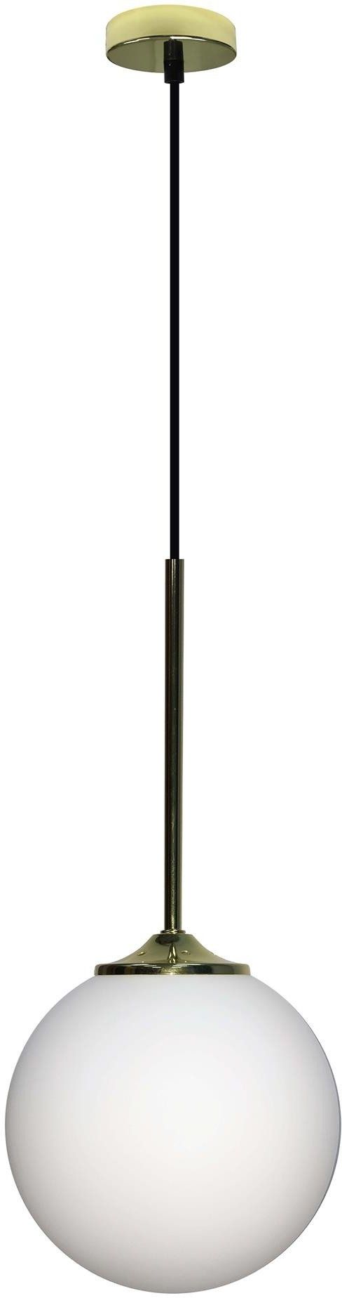 Ledea Glasgow závesné svietidlo 1x40 W biela-zlatá 50101280