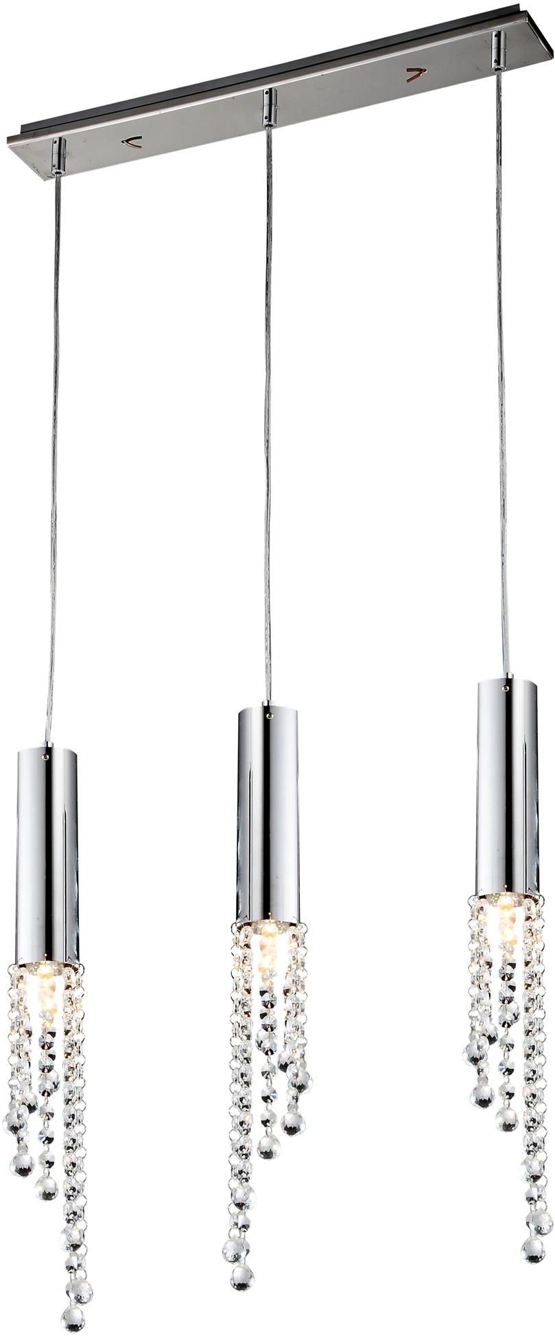 Candellux Duero závesné svietidlo 3x3 W chrómová 33-25272-Z