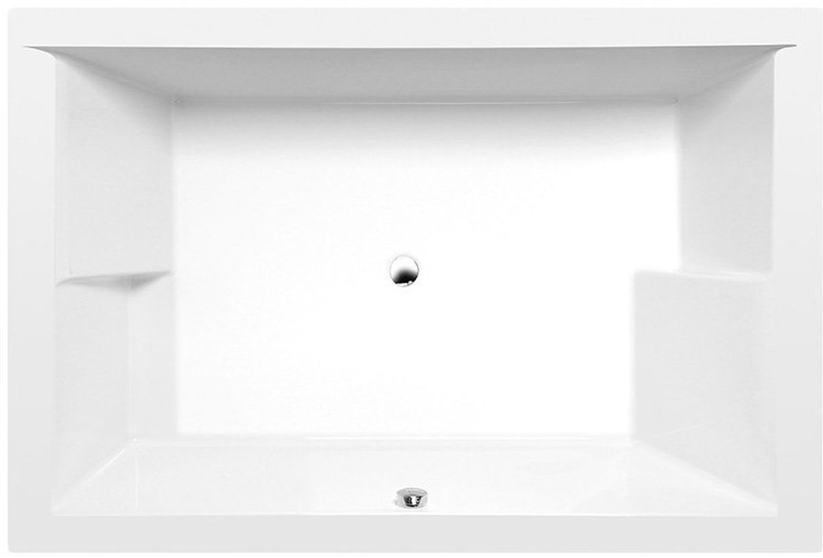 Polysan Dupla obdĺžniková vaňa 180x120 cm biela 13611