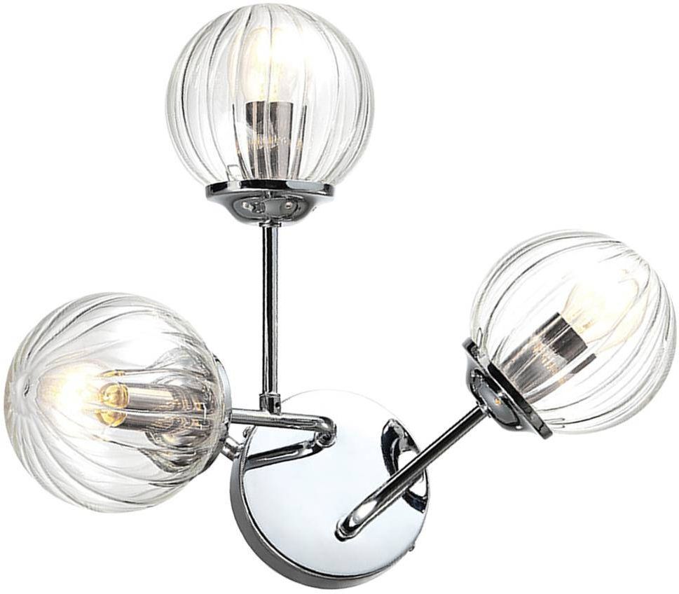 Candellux Best nástenná lampa 3x40 W chrómová 23-72849