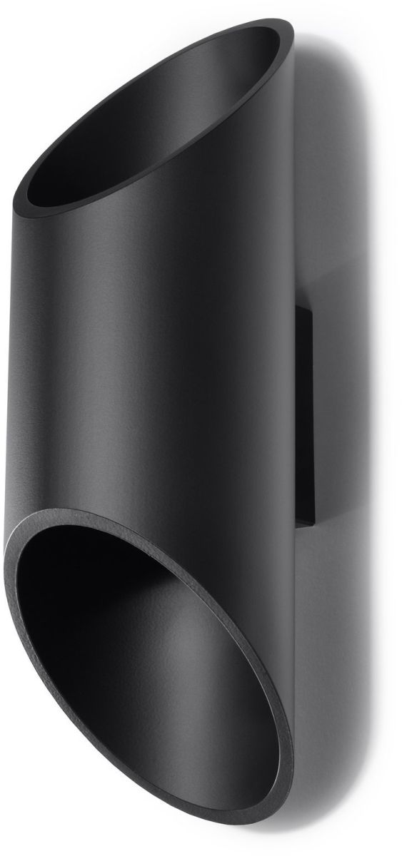 Sollux Lighting Penne nástenná lampa 1x40 W čierna SL.0114