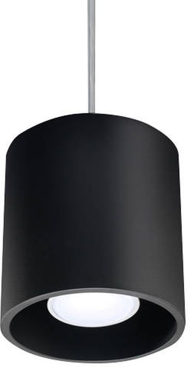 Sollux Lighting Orbis závesné svietidlo 1x40 W čierna SL.0051