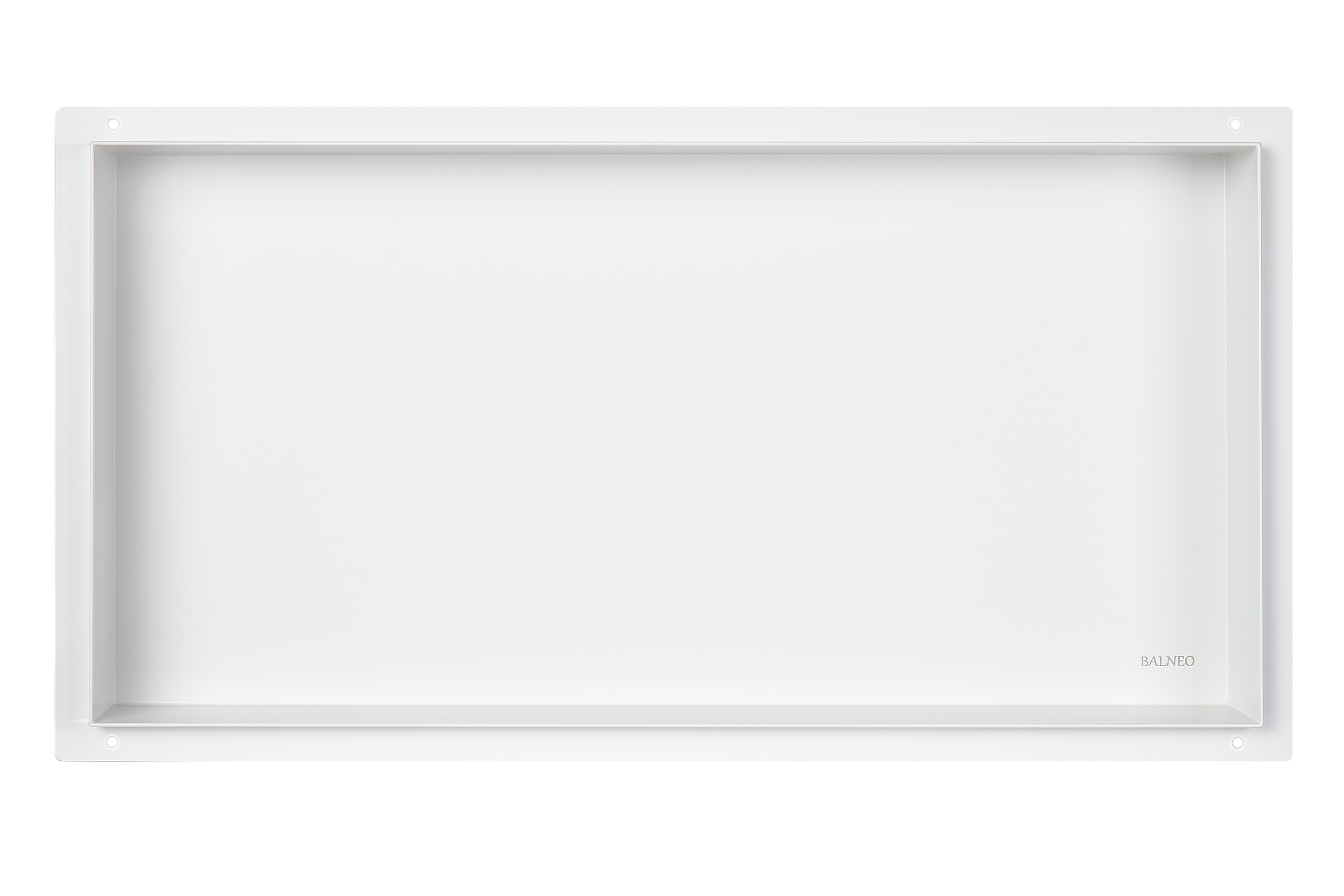 Balneo Wall-Box No Rim White zapustená polica 60 cm OB-WH3-NR