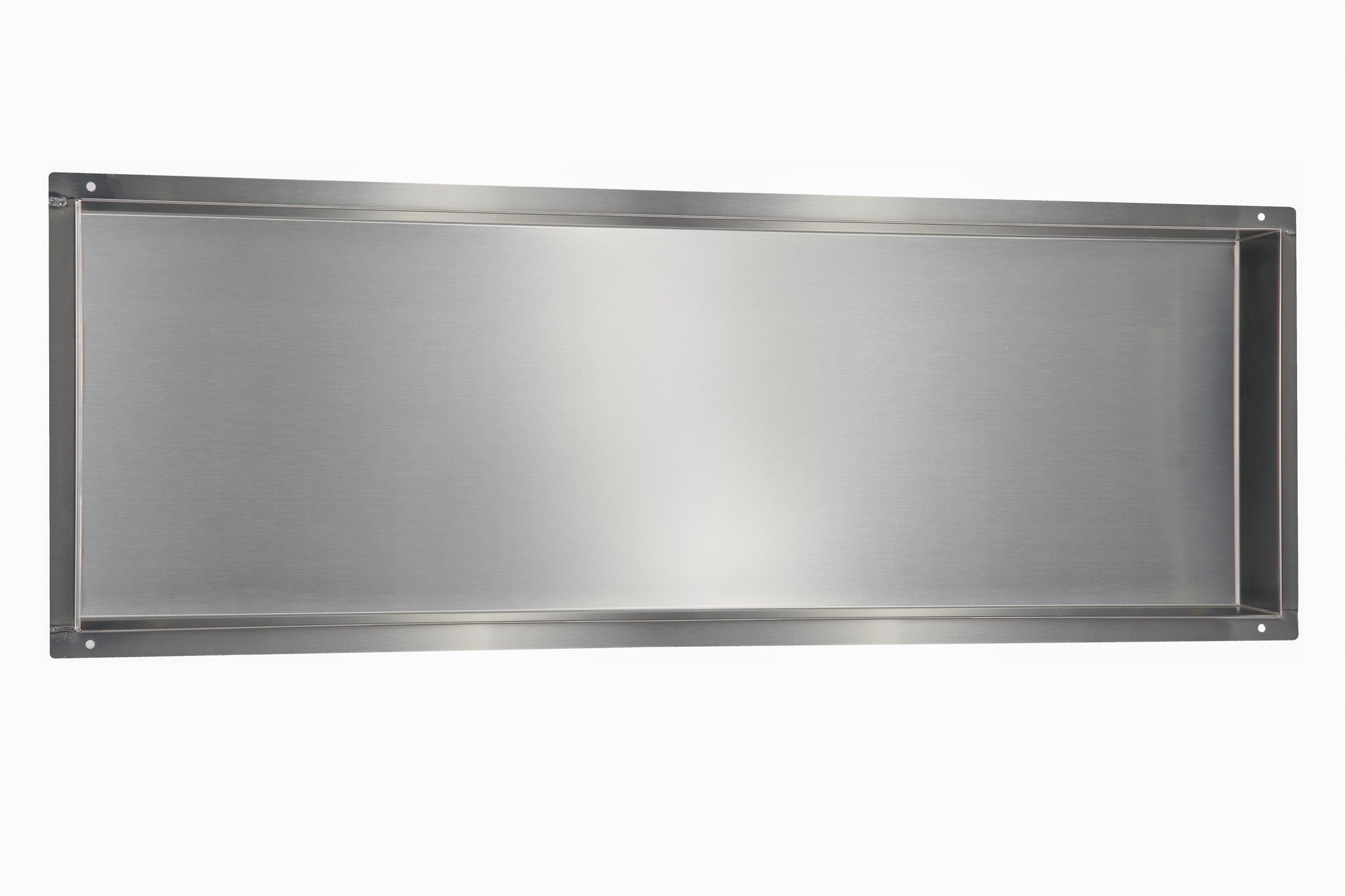 Balneo Wall-Box No Rim Inox zapustená polica 90 cm stal OB-IN5-NR