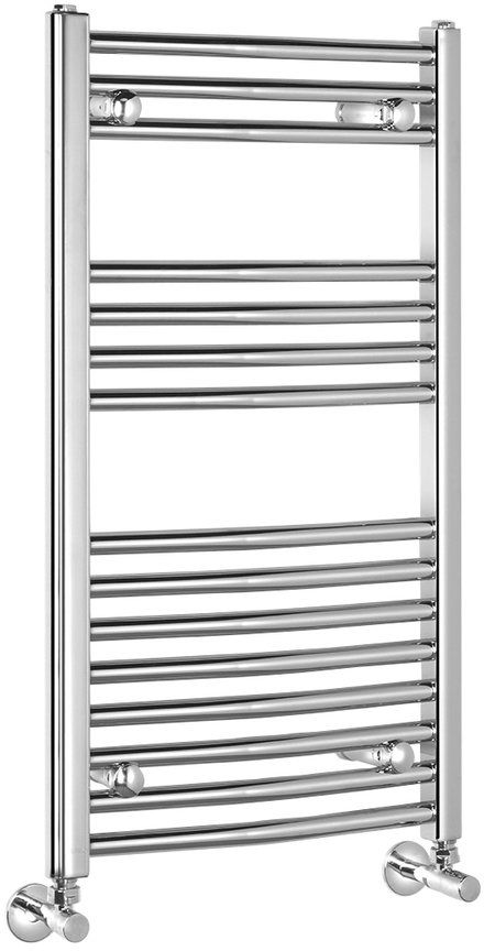 Sapho Alya kúpeľňový radiátor rebríkový 80x45 cm chrómová 111001