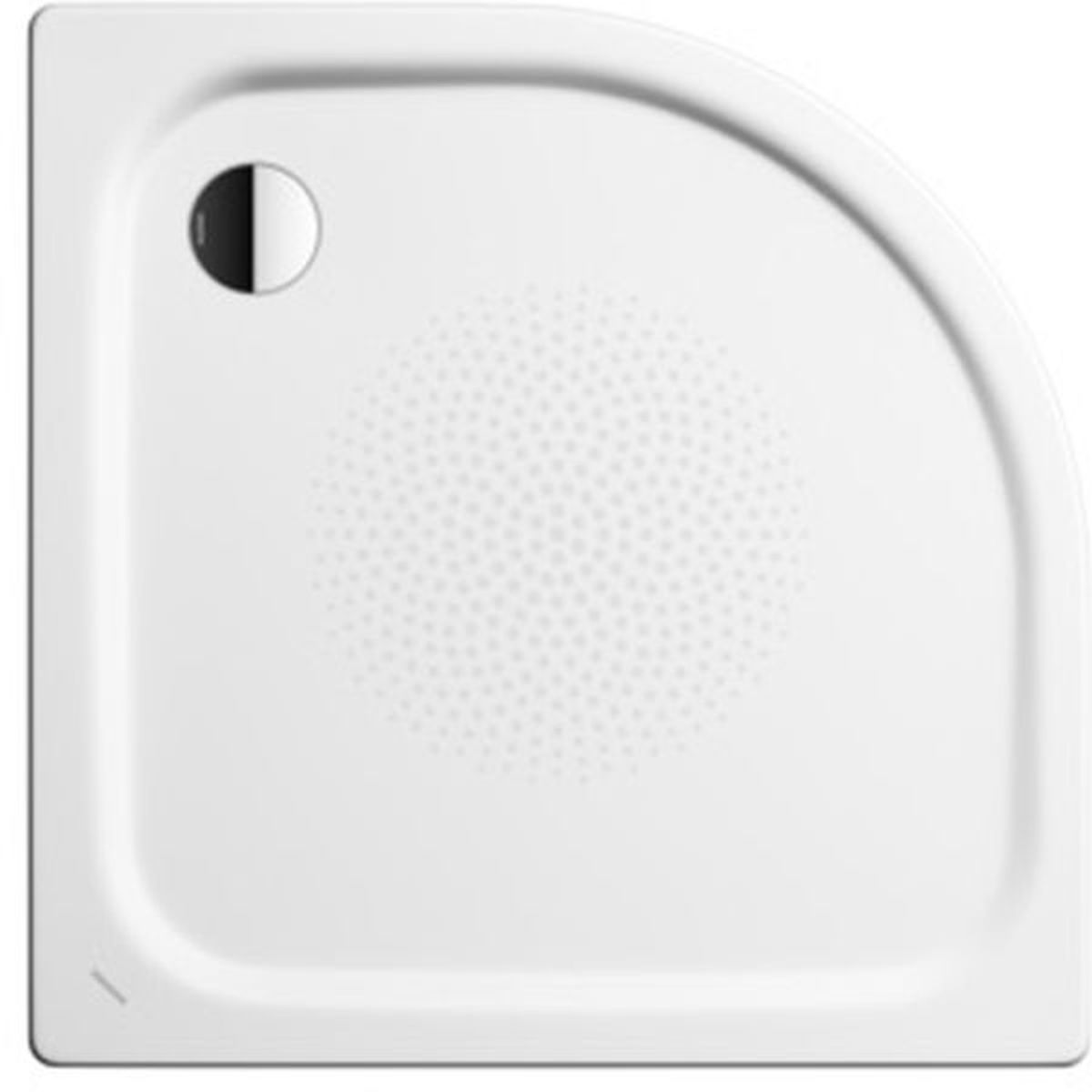 Kaldewei Zirkon polkruhová sprchová vanička 90x90 cm biela 456900013001