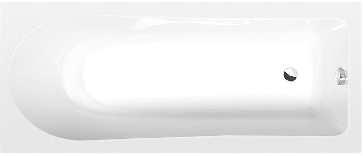Polysan Lisa obdĺžniková vaňa slim 160x70 cm biela 86111S