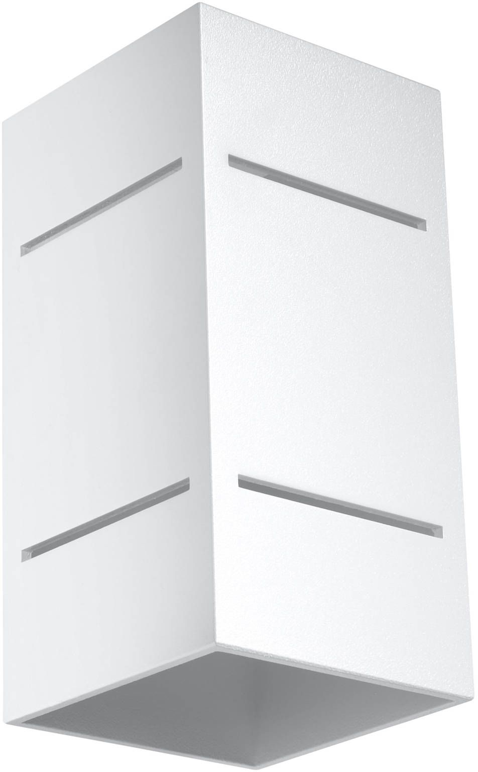 Sollux Lighting Blocco nástenná lampa 1x40 W biela SL.0477
