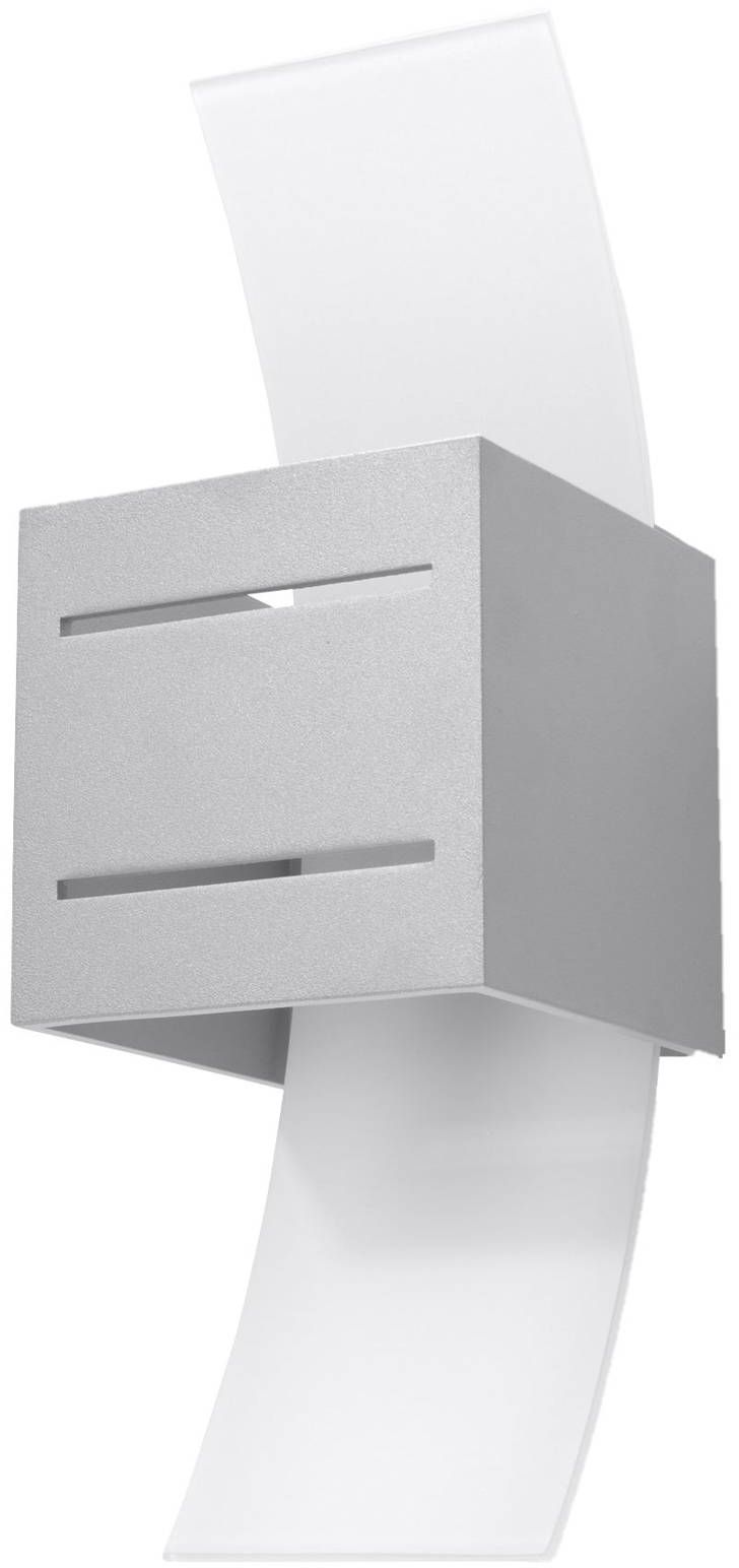 Sollux Lighting Loreto nástenná lampa 1x40 W sivá SL.0202