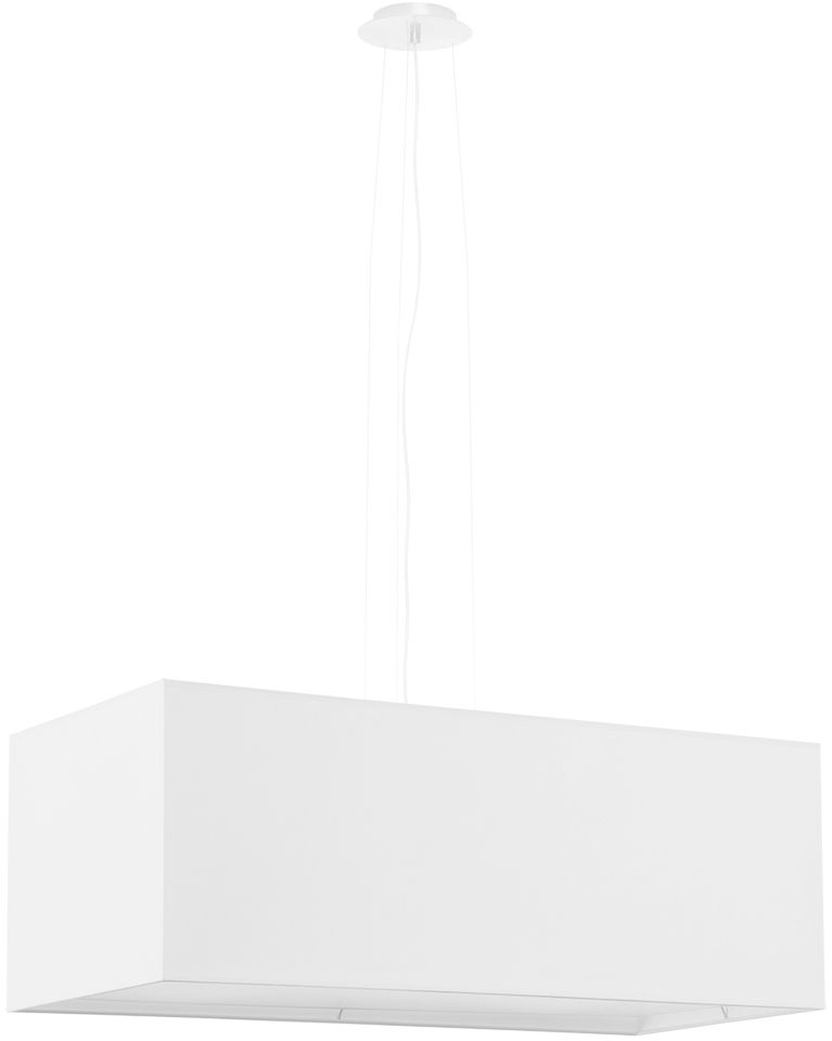 Sollux Lighting Santa Bis závesné svietidlo 3x60 W biela SL.0779