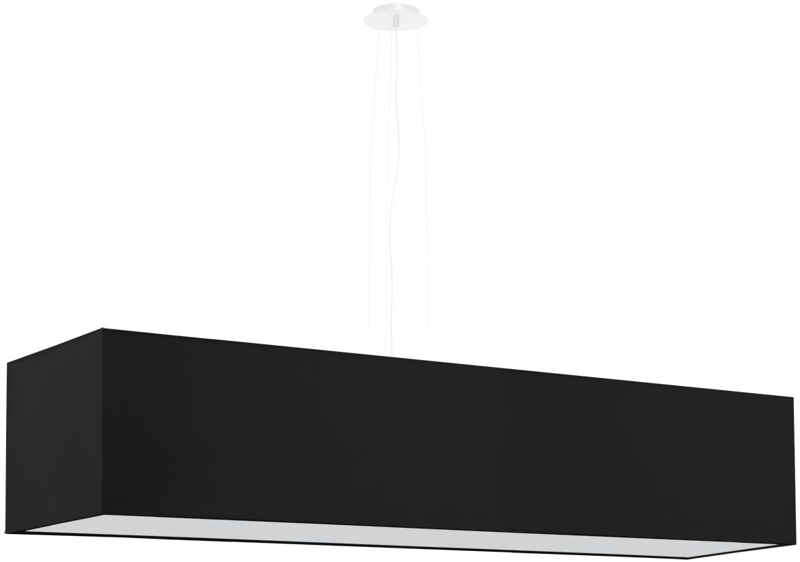 Sollux Lighting Santa závesné svietidlo 5x60 W čierna SL.0782