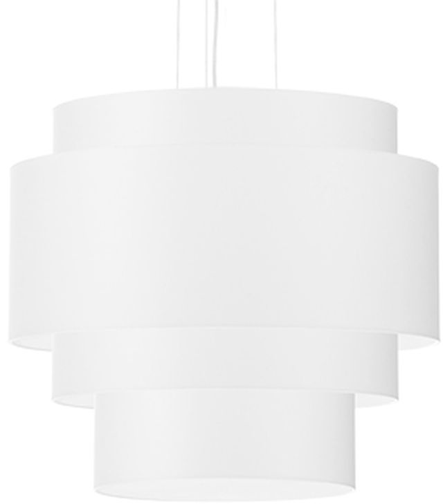 Sollux Lighting Reflexion závesné svietidlo 5x60 W biela SL.0831