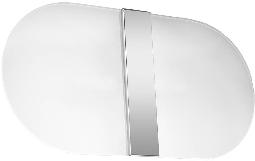 Sollux Lighting Salia nástenná lampa 2x40 W biela-chrómová SL.1004