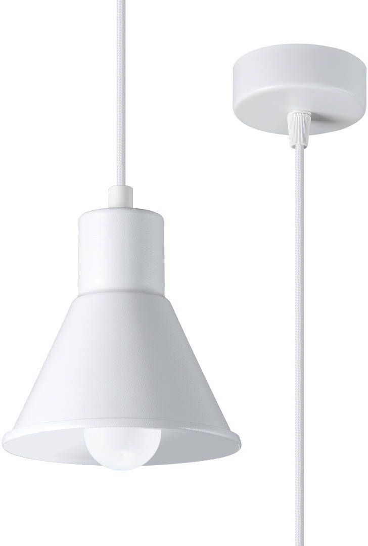 Sollux Lighting Taleja závesné svietidlo 1x60 W biela SL.0983