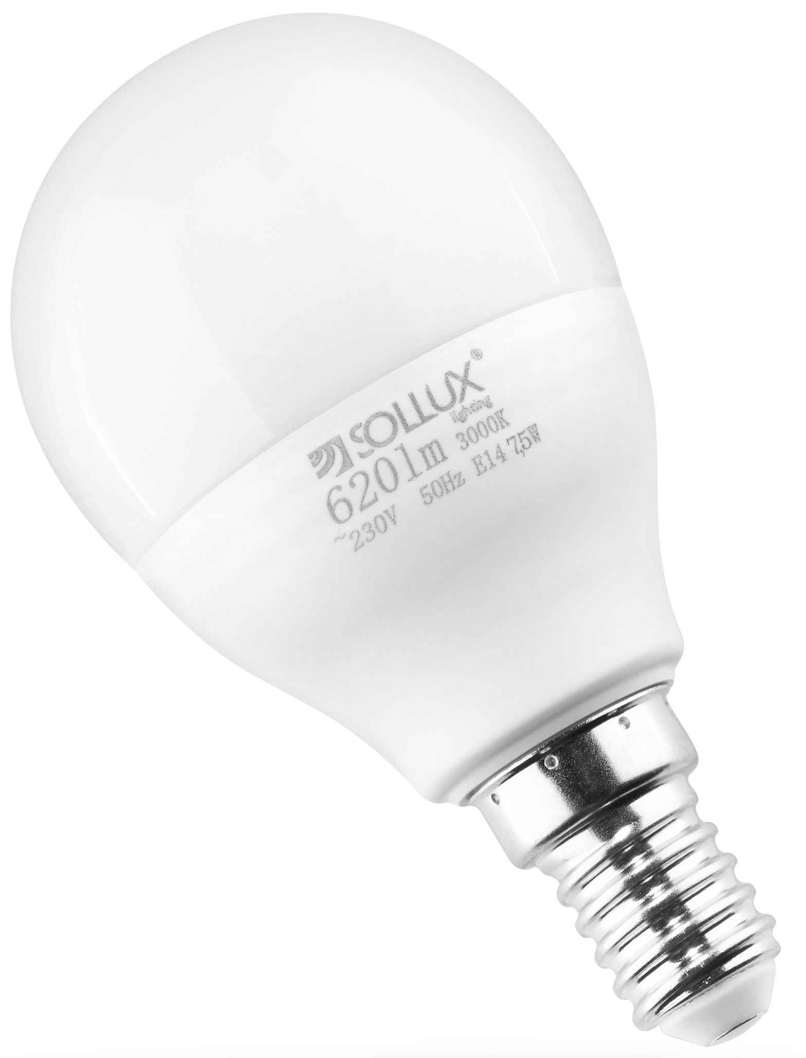 Sollux Lighting led žiarovka 1x7.5 W 3000 K E14 SL.0970