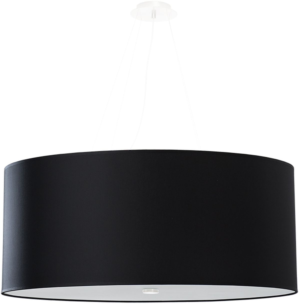 Sollux Lighting Otto závesné svietidlo 6x60 W čierna SL.0790