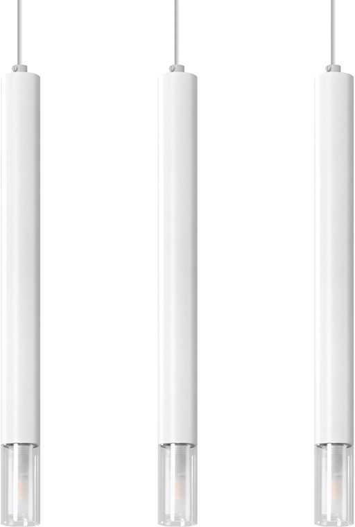 Sollux Lighting Wezyr závesné svietidlo 3x40 W biela SL.0959