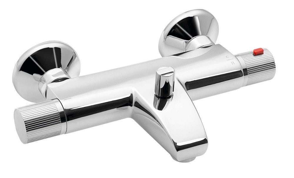 Aqualine Action vaňová/sprchová batéria nástenná s termostatom chrómová MB106