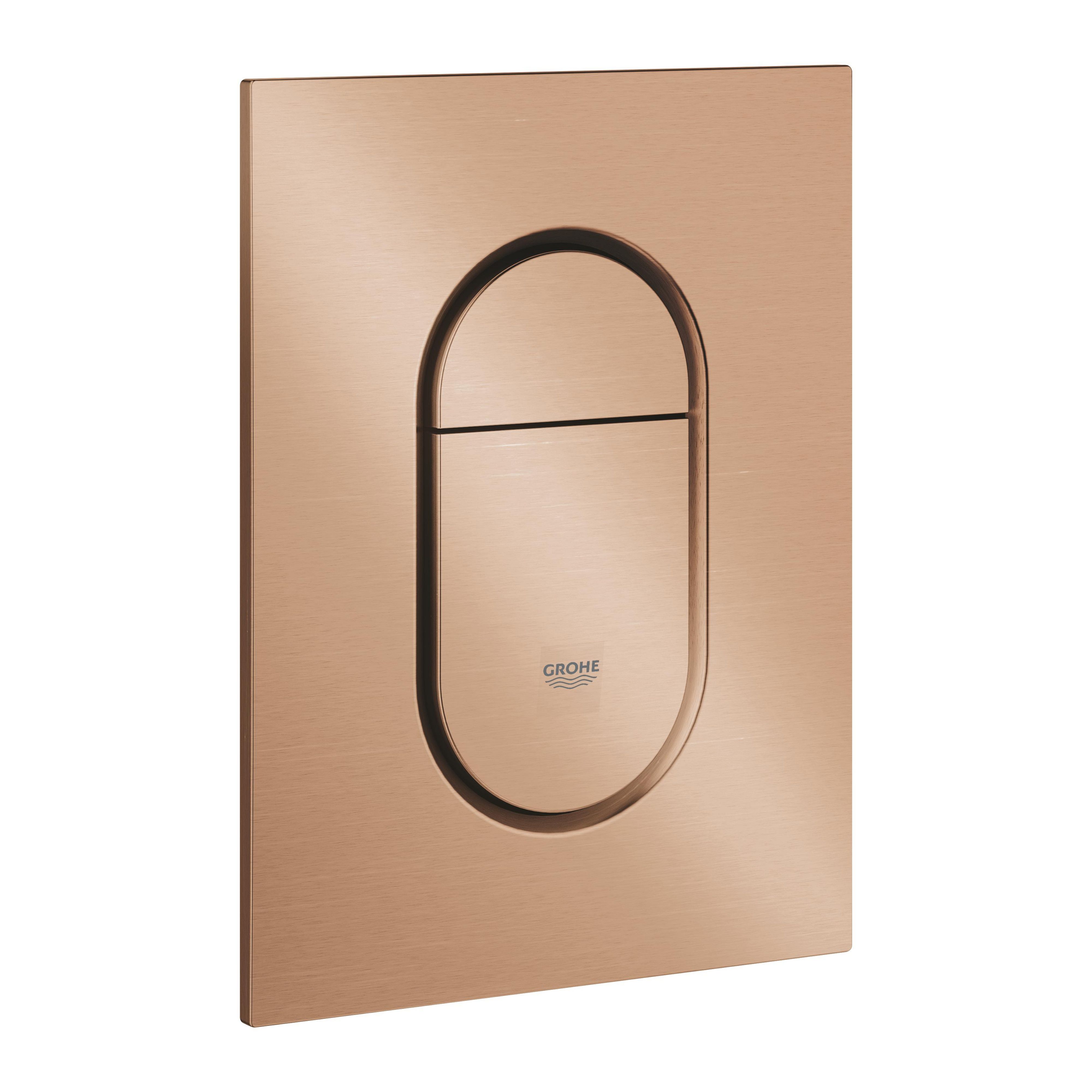 Grohe Arena Cosmopolitan S splachovacie tlačidlo do toalety Brushed Warm Sunset 37624DL0
