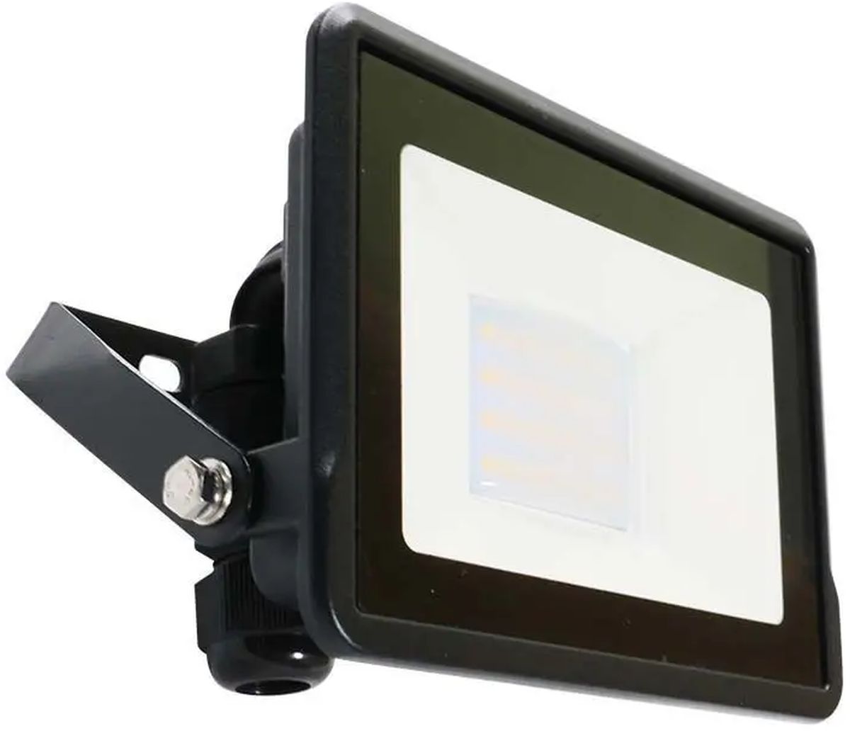 V-TAC vonkajšie nástenné svietidlo 1x20 W čierna 20308