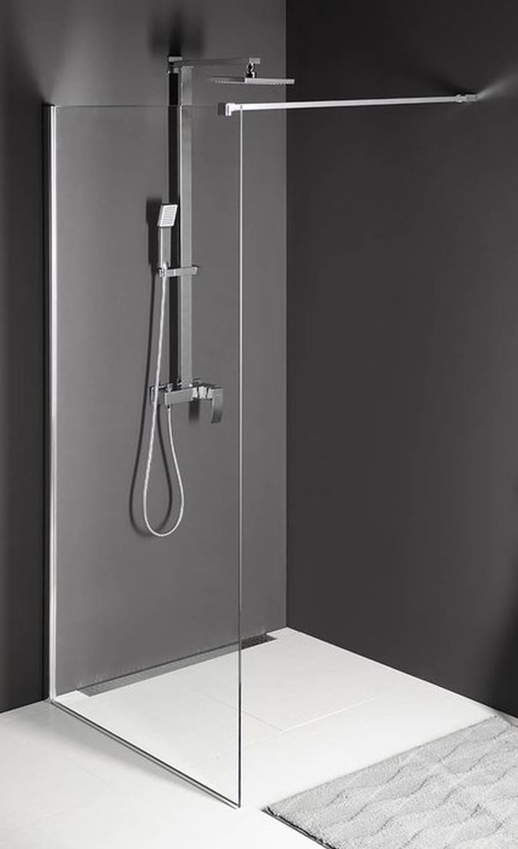 Polysan Modular Shower stena sprchovacieho kúta 110 cm chróm lesklý/sklo priehľadné MS1-110