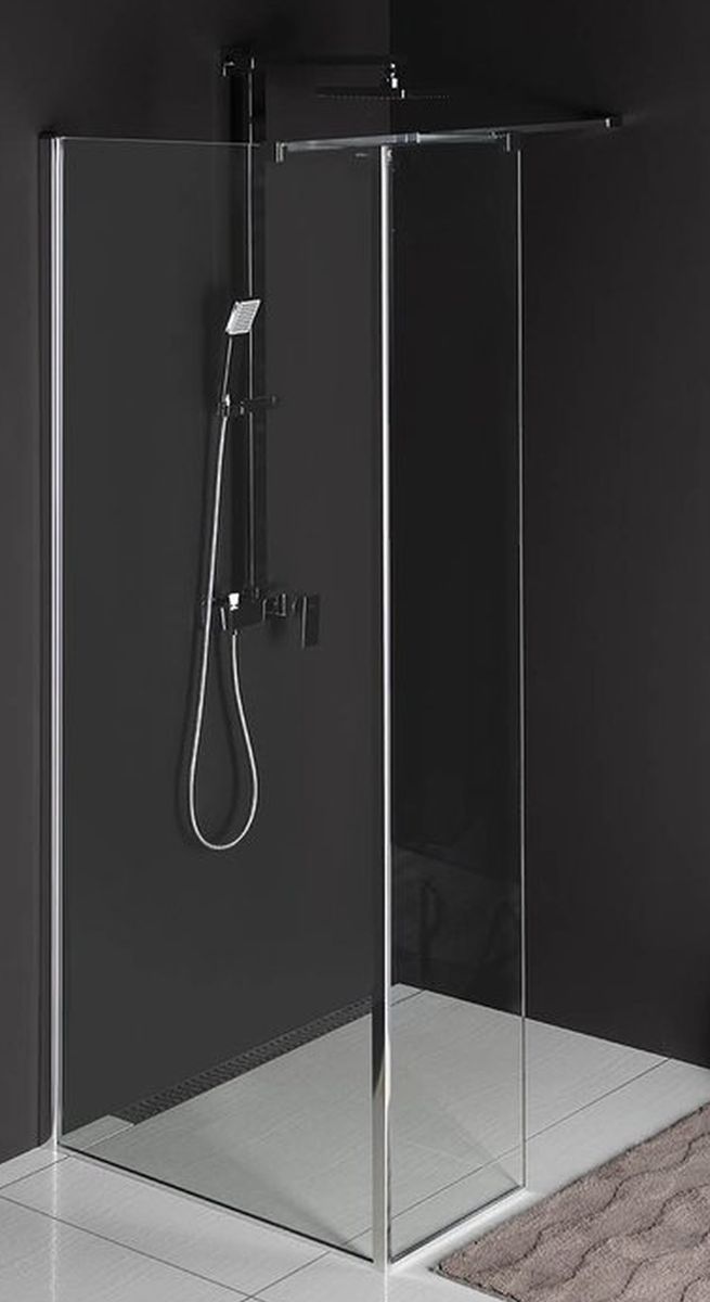 Polysan Modular Shower stena sprchového kúta walk -in 110 cm chróm lesklý/sklo priehľadné MS2A-110