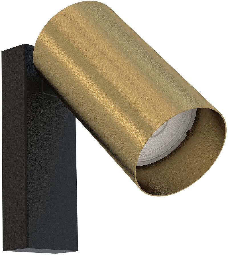 Nowodvorski Lighting Mono nástenná lampa 1x10 W čierna-mosadzná 7780