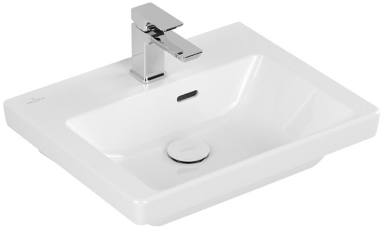 Villeroy & Boch Subway 3.0 umývadlo 50x40 cm obdĺžnik klasické umývadlo biela 4370FFR1