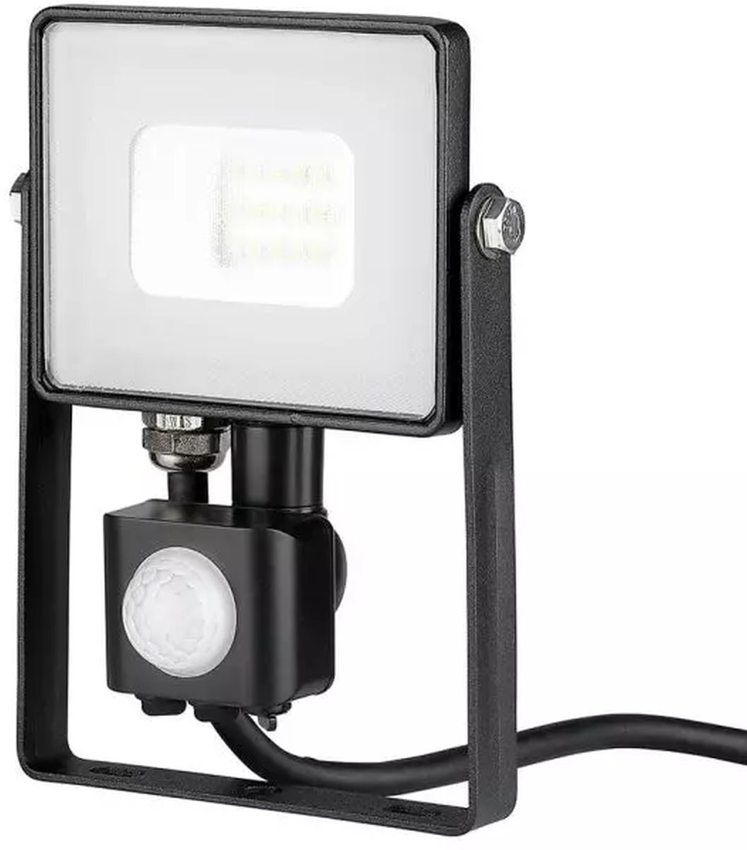 V-TAC reflektor 10 W 4000K čierna 437