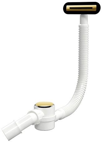 Excellent Flow vaňový sifón zlatá ARIN.FLOW.GL