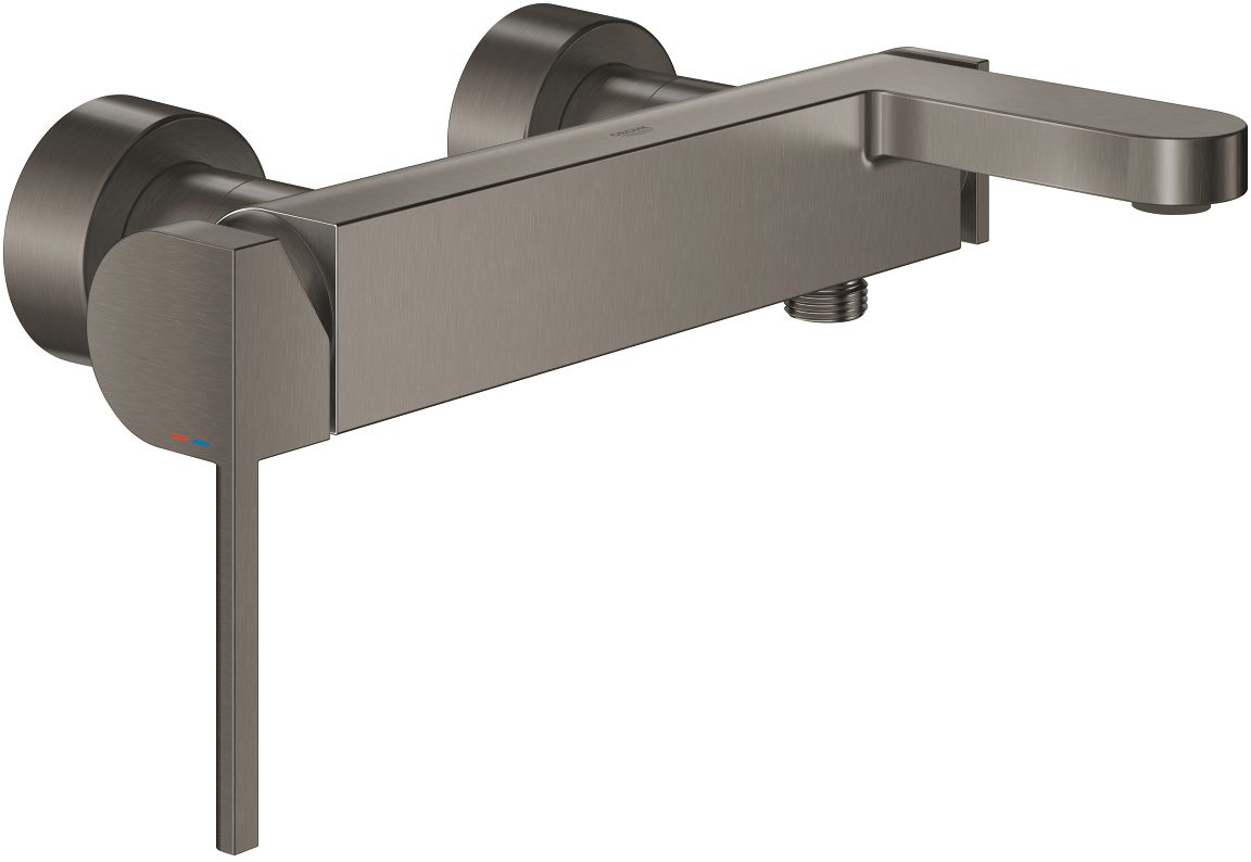 Grohe Plus vaňová/sprchová batéria nástenná Brushed Hard Graphite 33553AL3