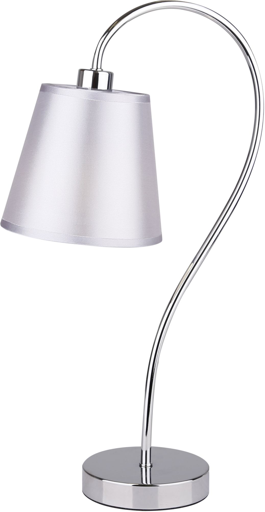 Candellux Luk stolová lampa 1x40 W chrómová-sivá 41-70760