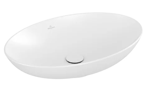 Villeroy & Boch Loop & Friends umývadlo 62x42 cm oválny pultové umývadlo biela 4A4800RW