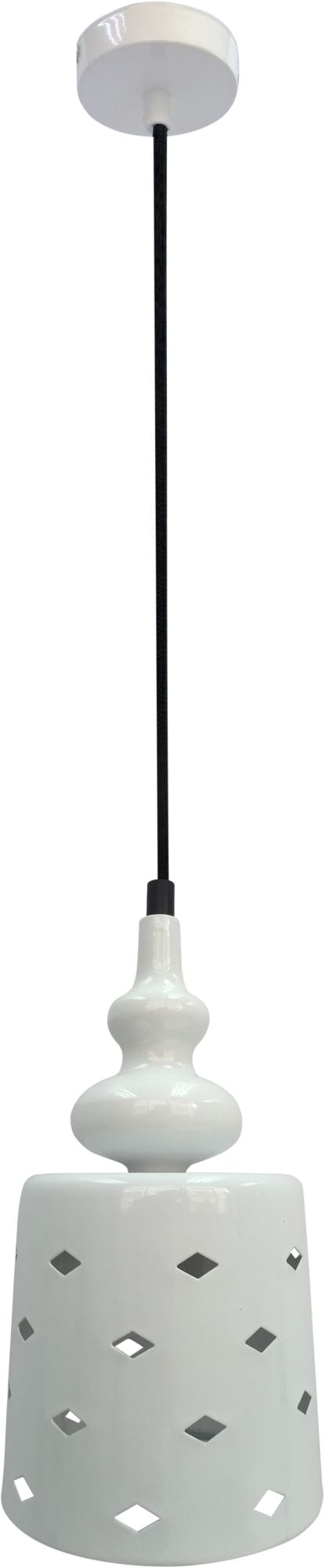 Candellux Hamp závesné svietidlo 1x60 W biela 31-51905