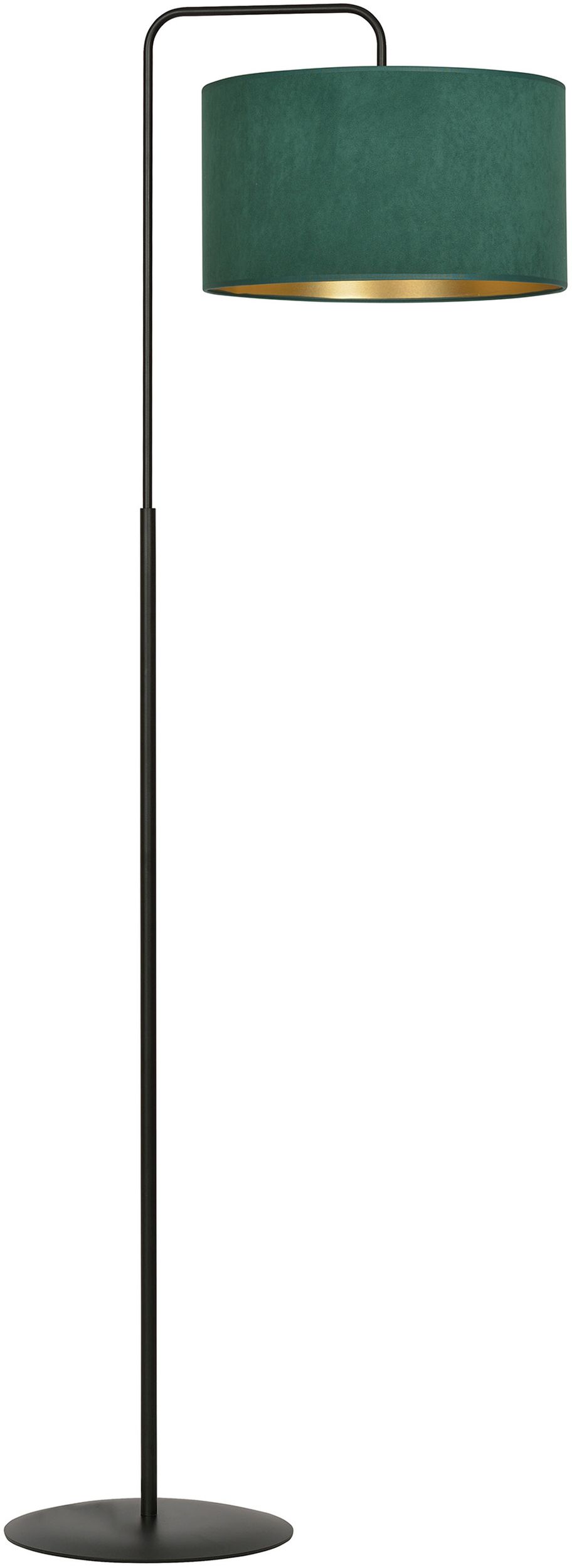 Emibig Hilde stojaca lampa 1x60 W čierna 1051/LP1