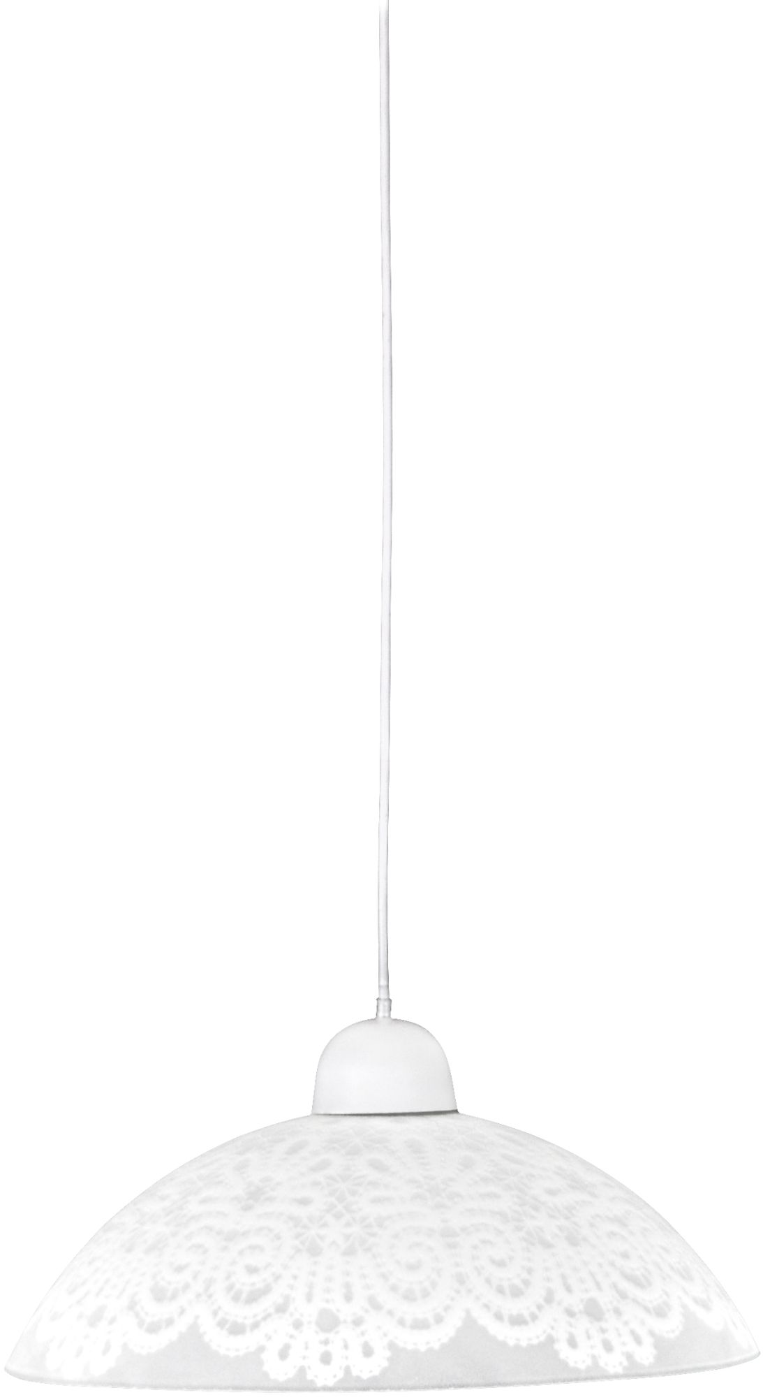 Candellux Bilbao závesné svietidlo 1x60 W biela 31-09302