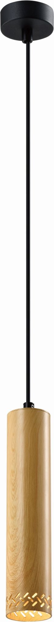 Candellux Tubo závesné svietidlo 1x25 W drevená 31-78582