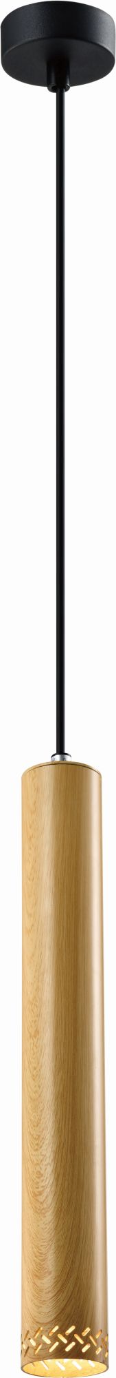 Candellux Tubo závesné svietidlo 1x25 W drevená 31-78599