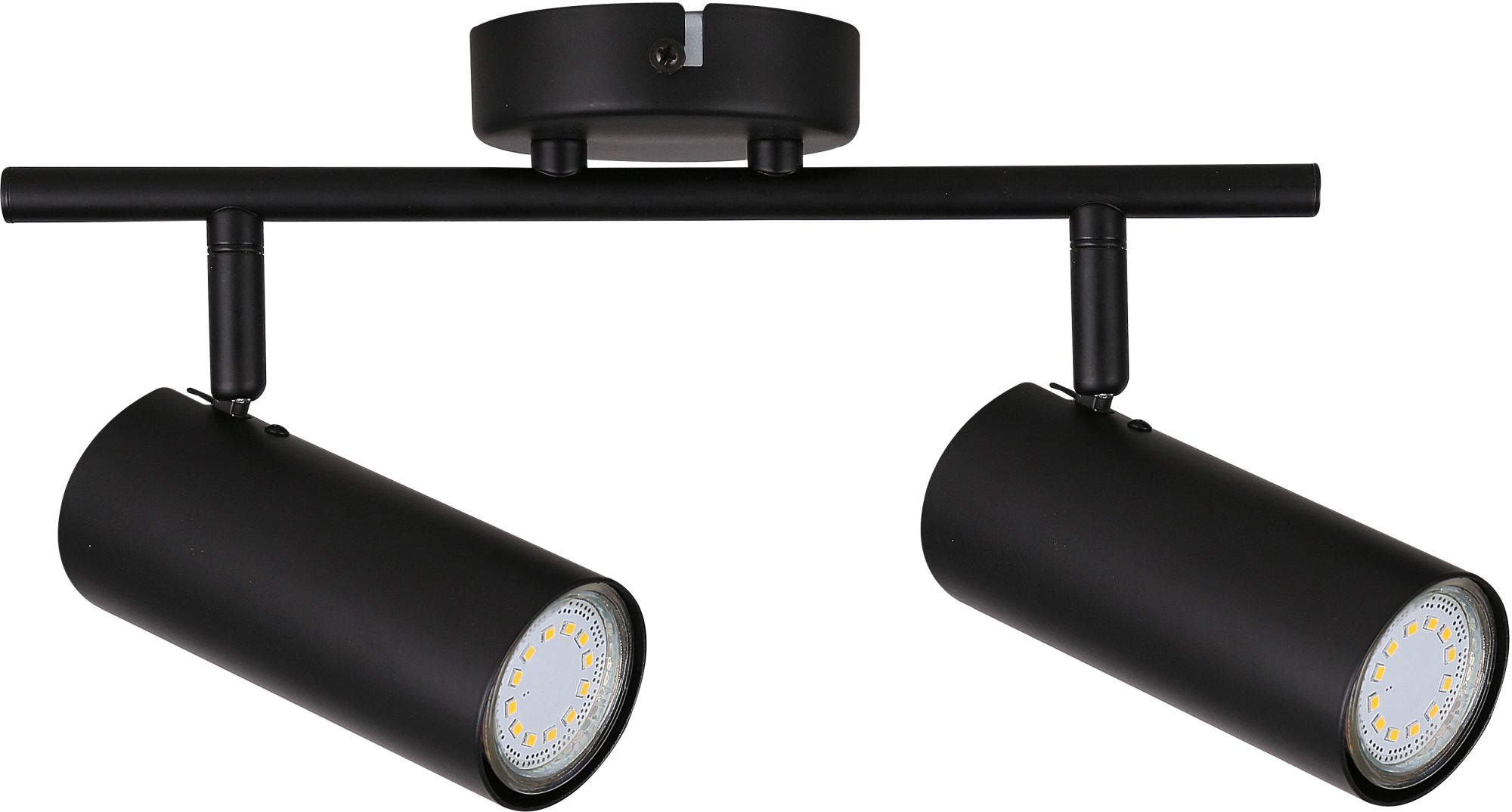 Candellux Colly stropné svietidlo 2x15 W čierna 92-01665