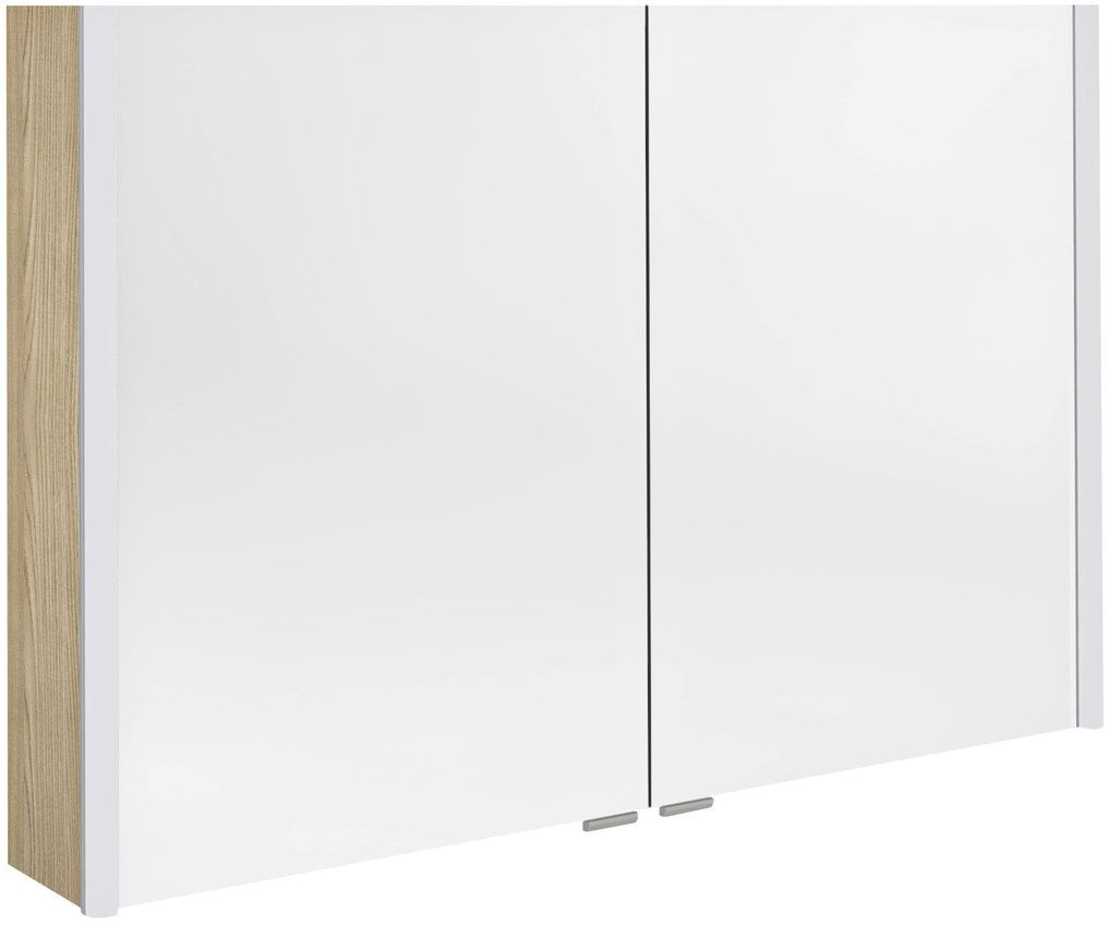 Sapho Alix skrinka 106x17.5x70 cm so zrkadlom dreva-béžová AX106-0013