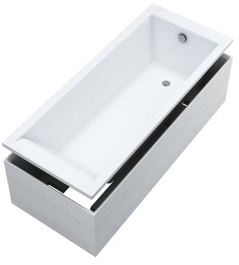Schedpol Ferra Set vaňa so sifónom a nosičom 160x70 cm 3.532/NO-9.114