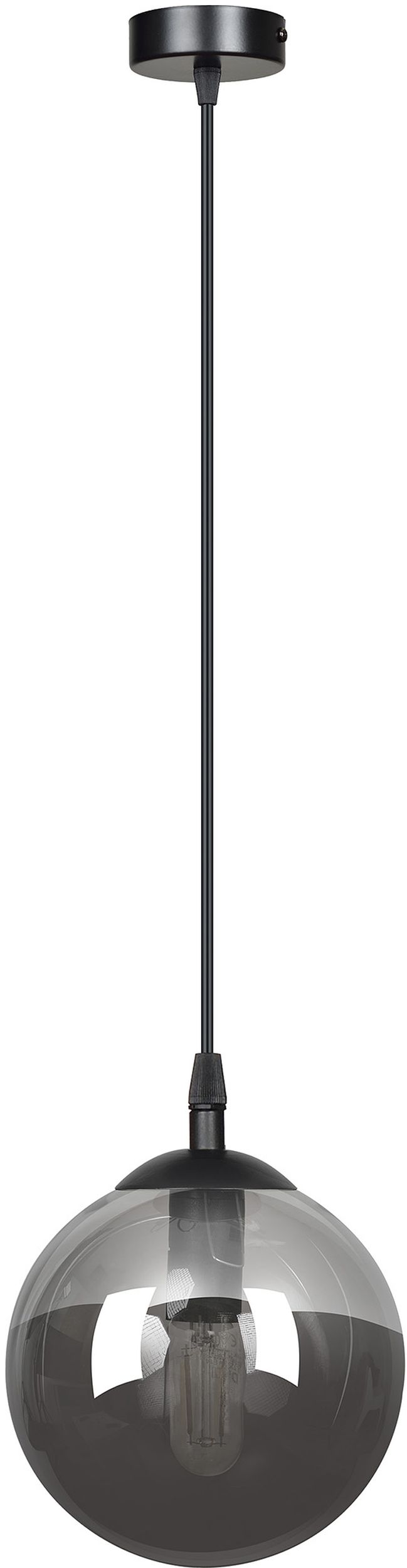 Emibig Cosmo závesné svietidlo 1x40 W čierna 712/1