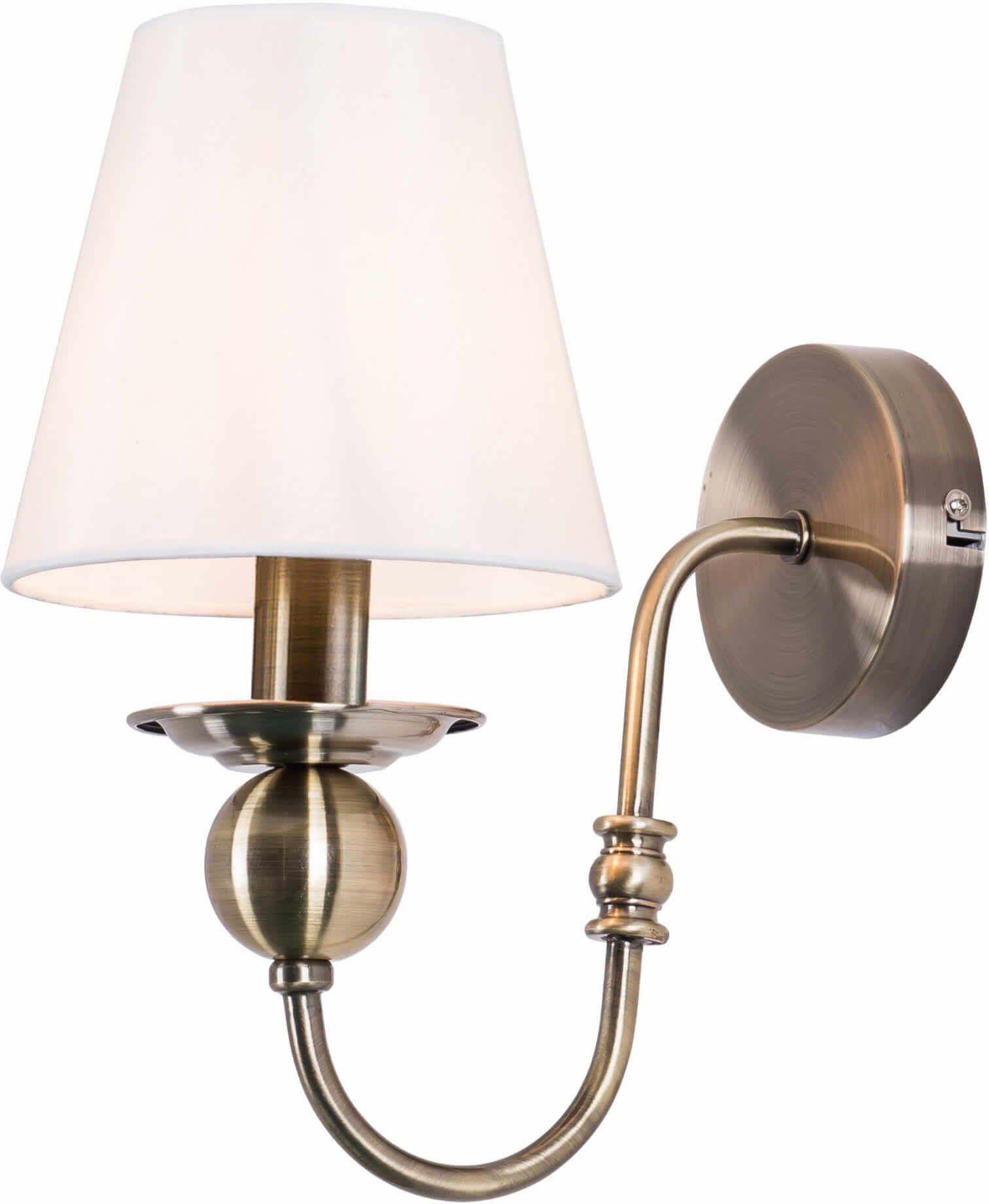 Light Prestige Grado nástenná lampa 1x40 W biela-patinová LP-888/1W