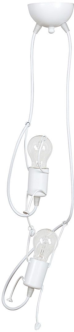 Emibig Bobi závesné svietidlo 2x15 W biela 538/2