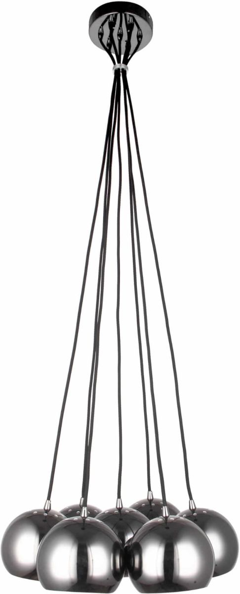 Light Prestige Punto závesné svietidlo x40 W grafitová LP-22872/7PGRAFIT