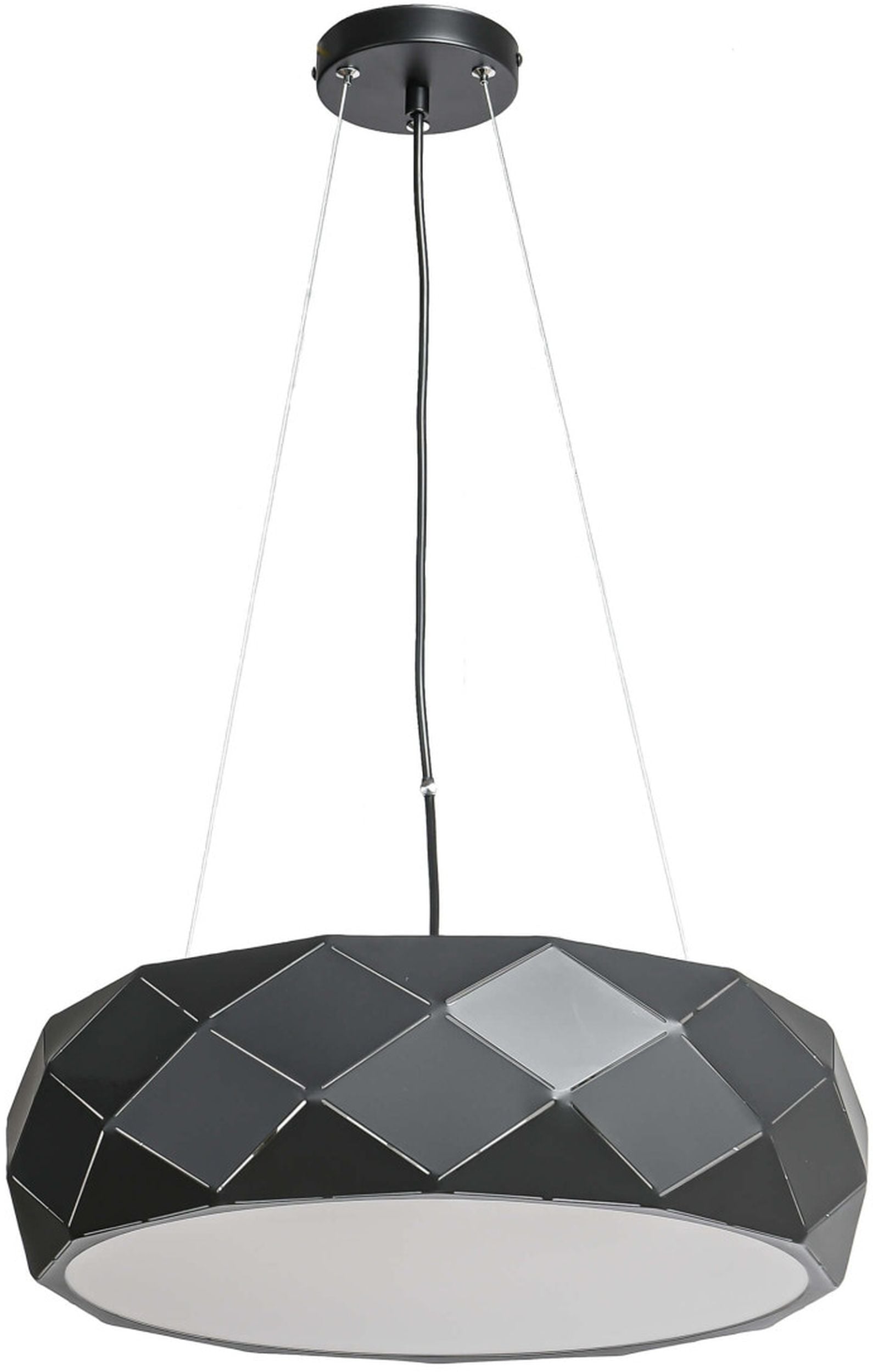 Light Prestige Reus závesné svietidlo 3x40 W čierna LP-8069/1PBK